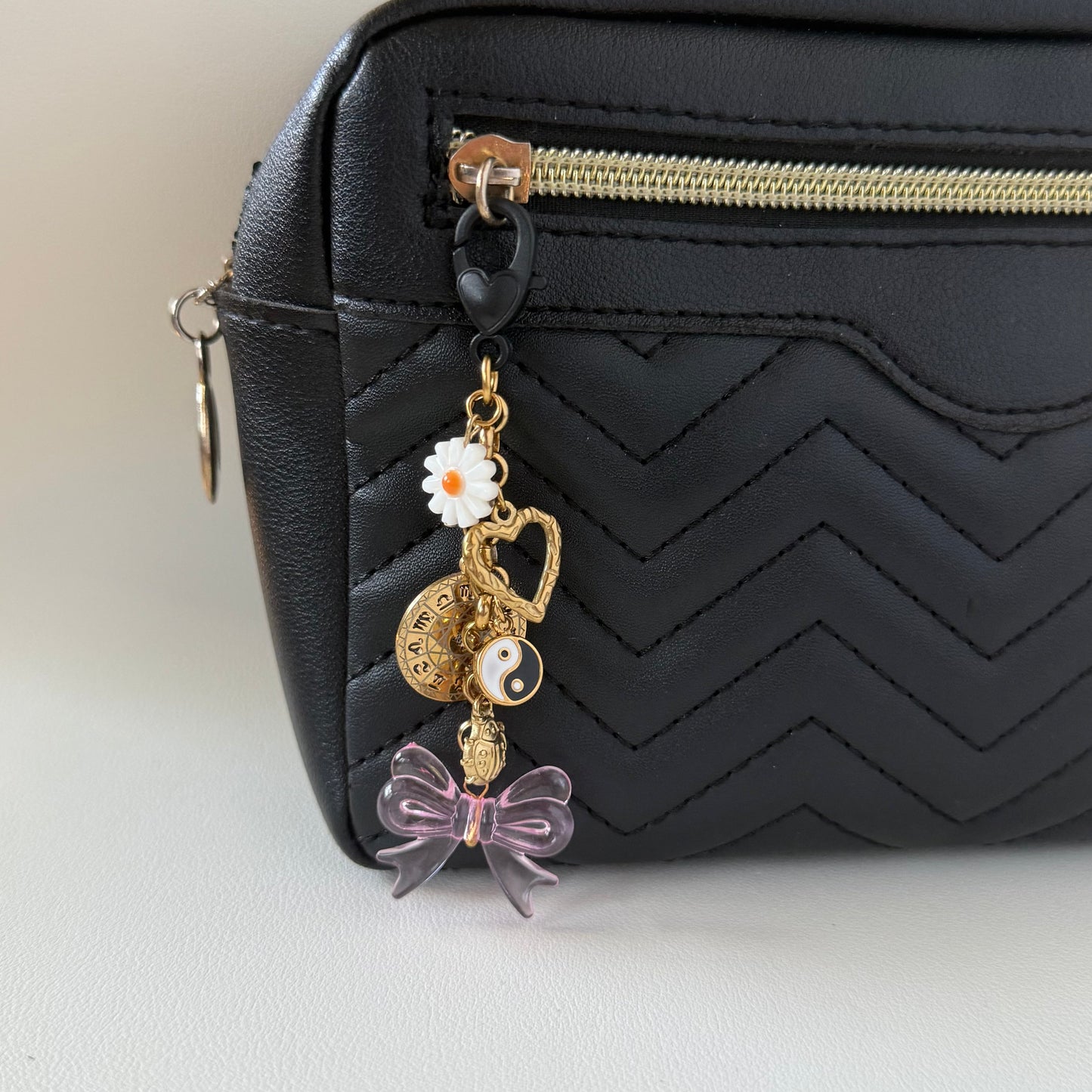 Black Clasp Rolo Chain