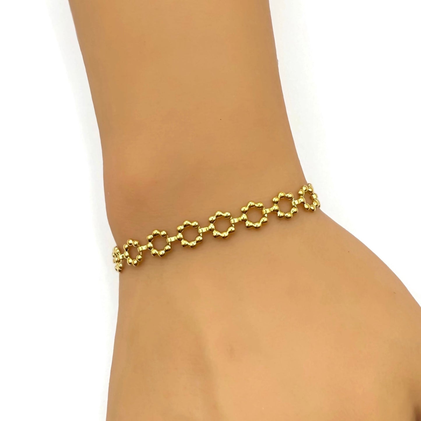 Flower Chain Bracelet