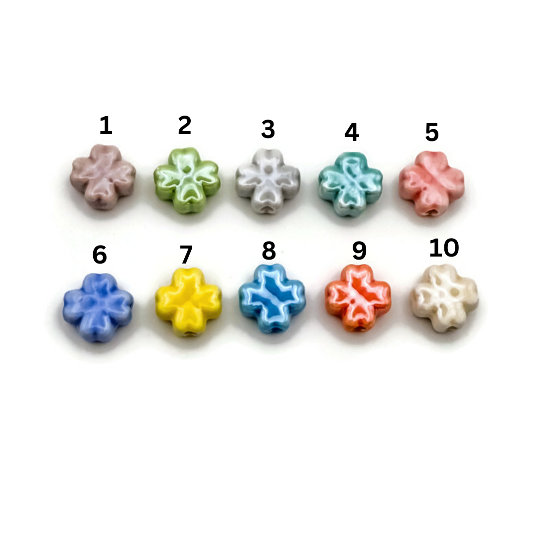 Clover Bead Charms