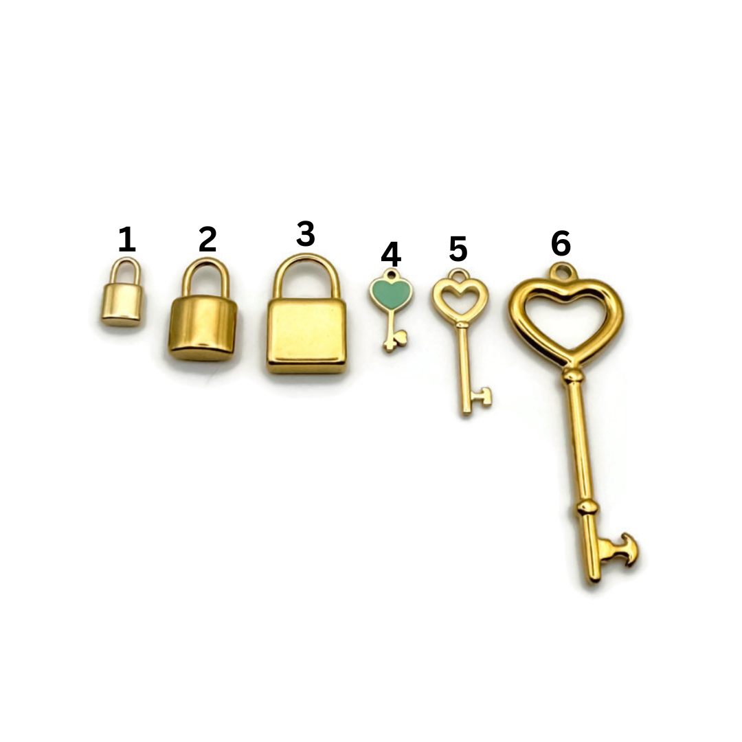 Key & Lock Charms