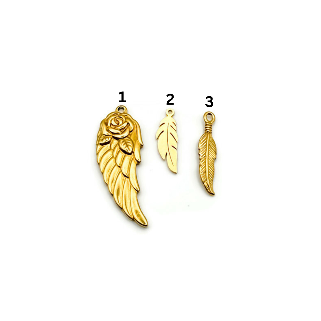 Feather & Wing Charms