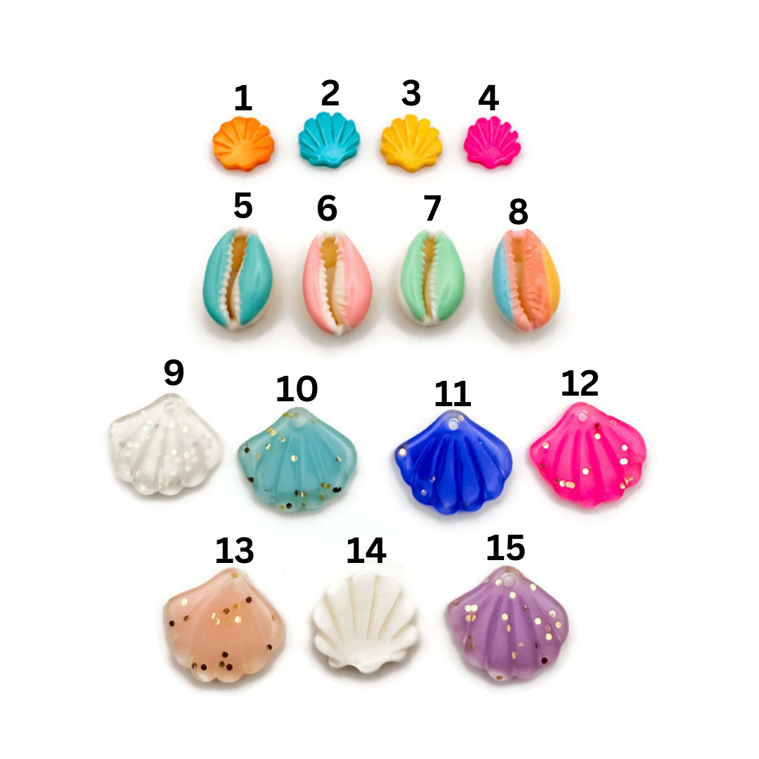 Seashell Bead Charms