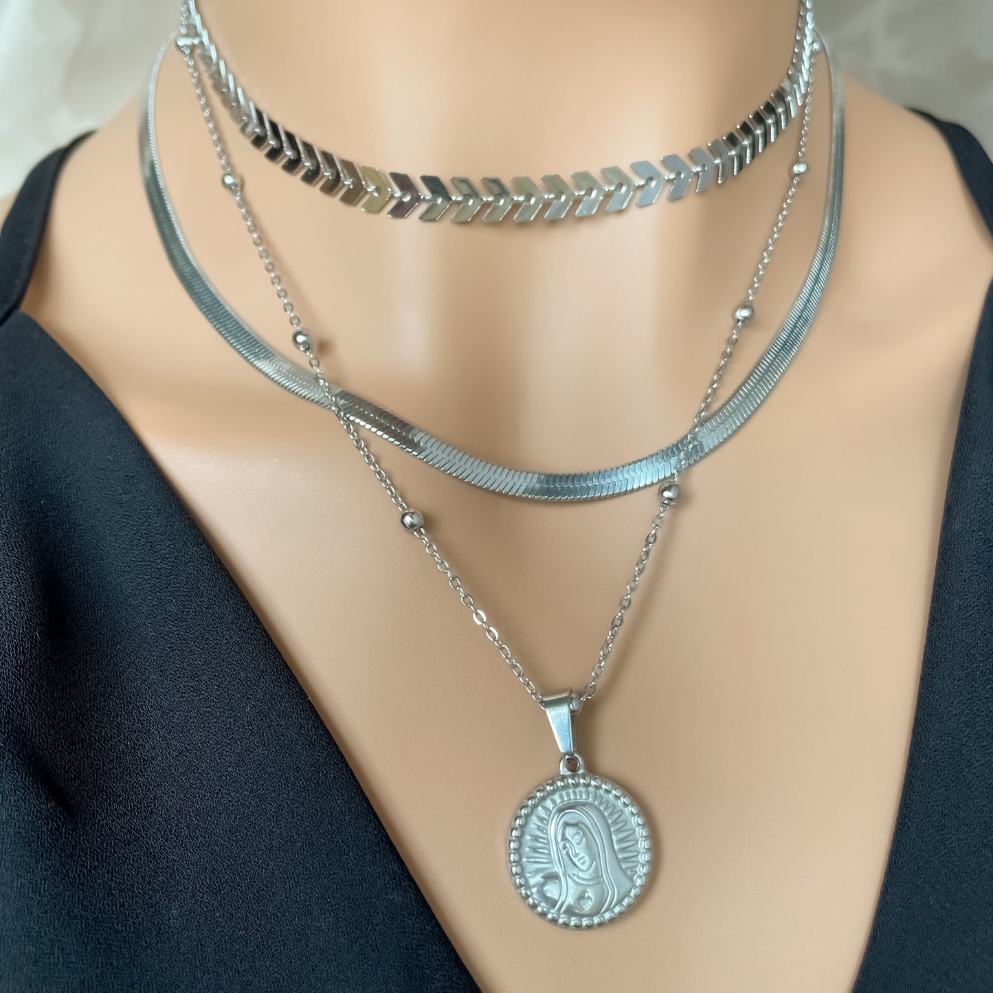 Blessed Mother Necklace - Krave & Co | Stylish Jewelry and Accessories. Shop our Sale.
