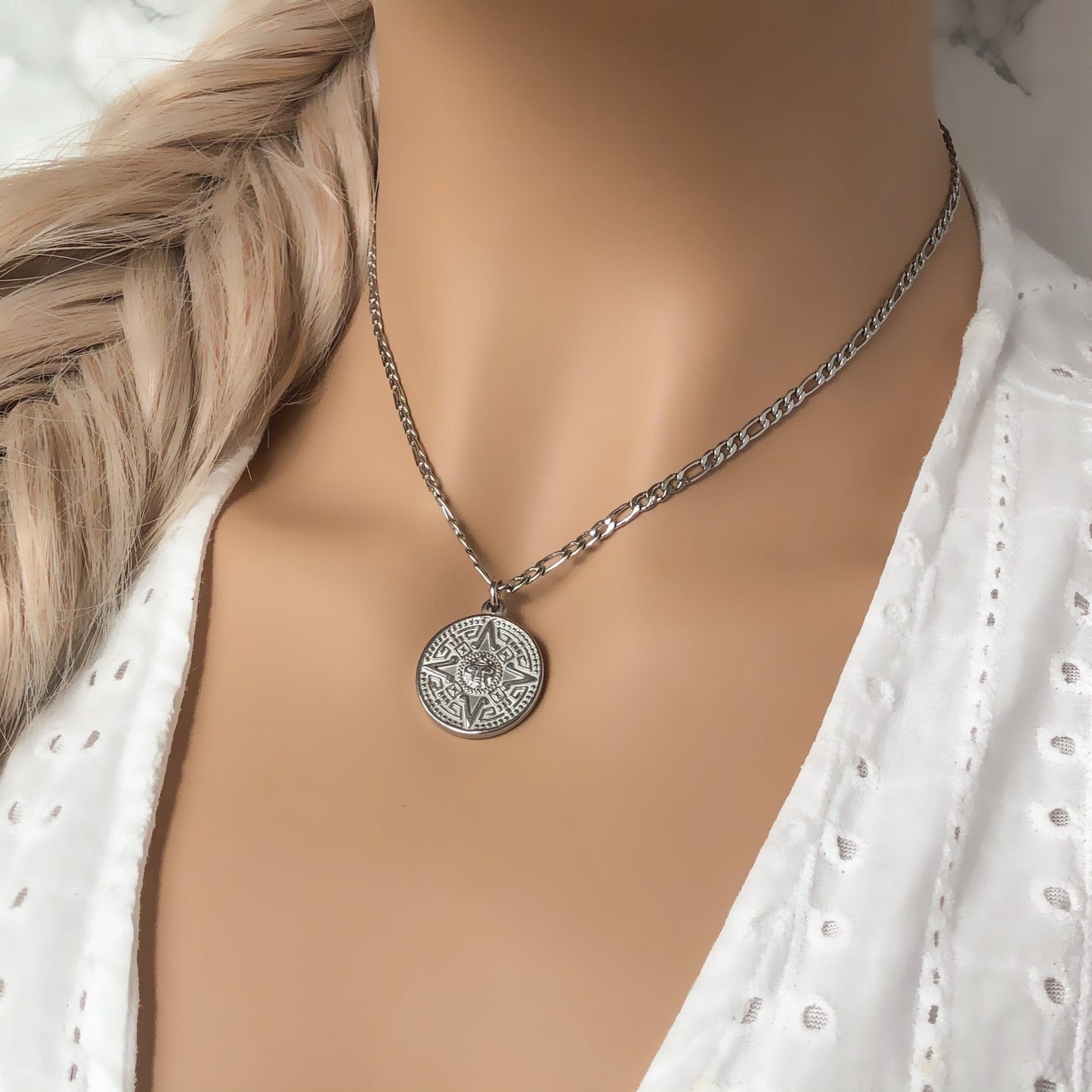 Aztec Medallion Necklace - Krave & Co | Stylish Jewelry and Accessories. Shop our Sale.