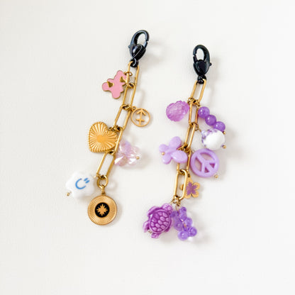 Black Clasp Paperclip Chain