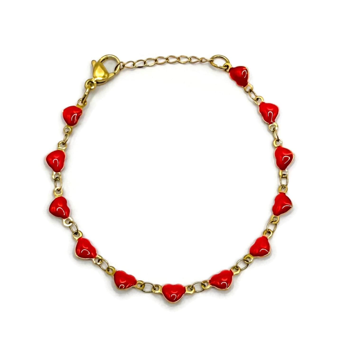Red Heart Bracelet