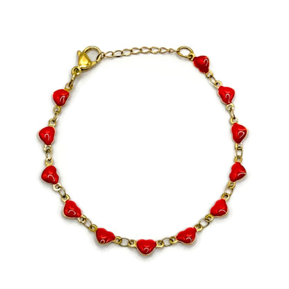 Red Heart Bracelet