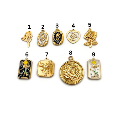 Rose Charms