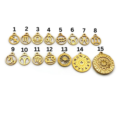 Zodiac Charms