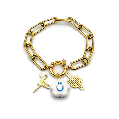 15mm Paperclip Bracelet