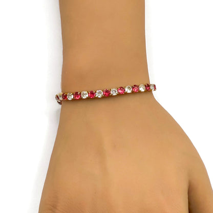 Red CZ Bracelet