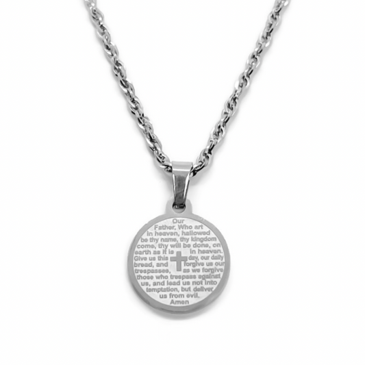 Lordâ€™s Prayer Necklace