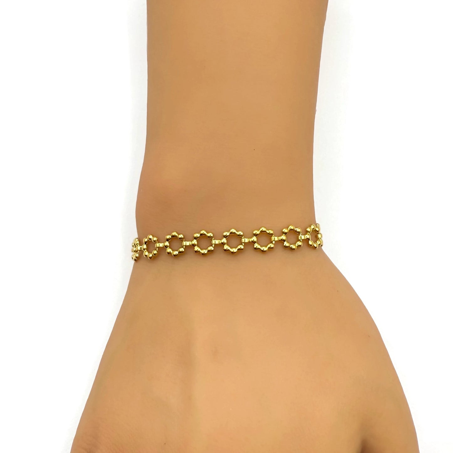 Flower Chain Bracelet