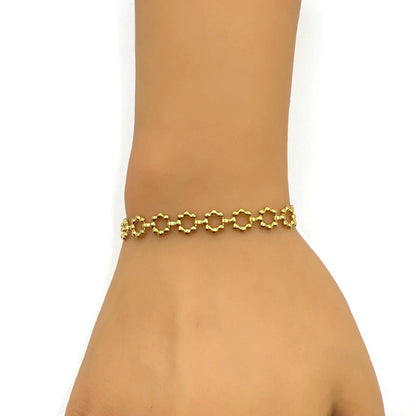 Flower Chain Bracelet