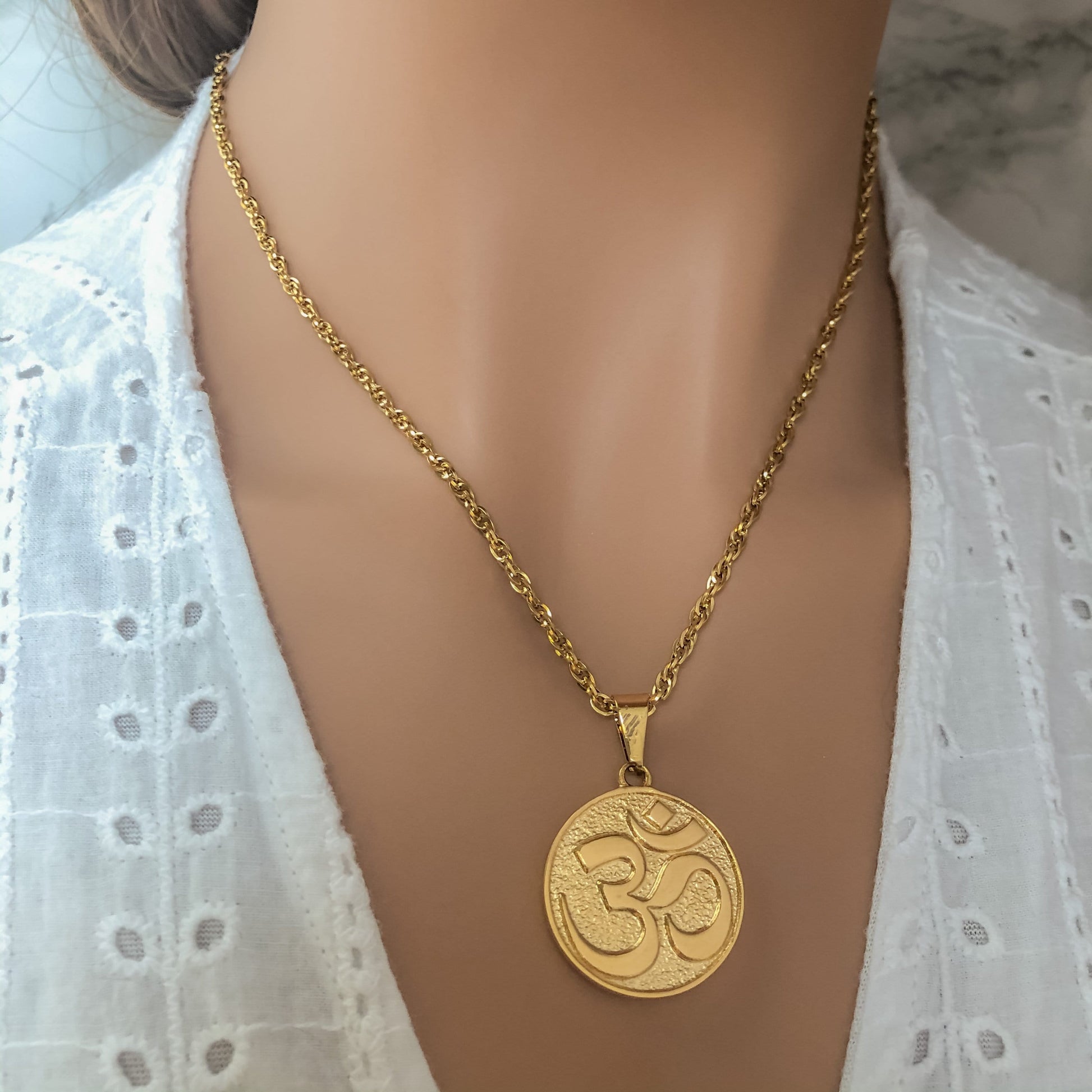 Om Necklace - Krave & Co | Stylish Jewelry and Accessories. Shop our Sale.