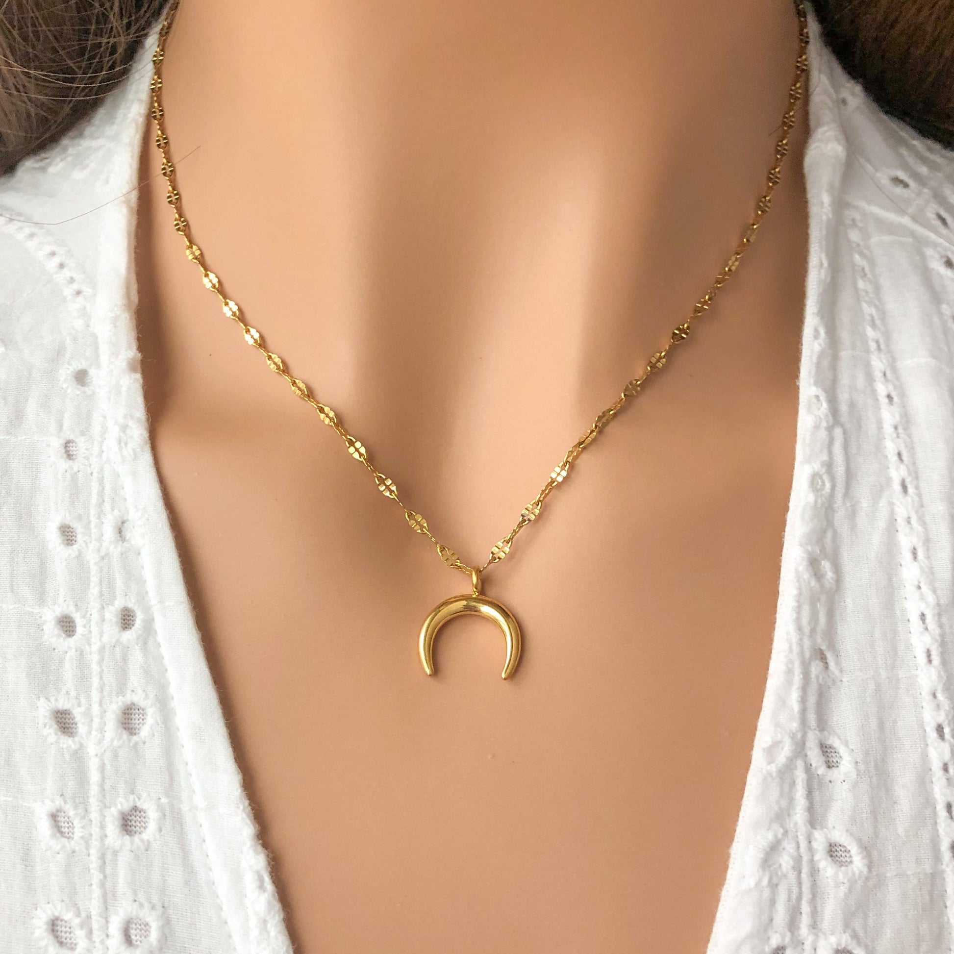 Double Horn Necklace - Krave & Co | Stylish Jewelry and Accessories. Shop our Sale.