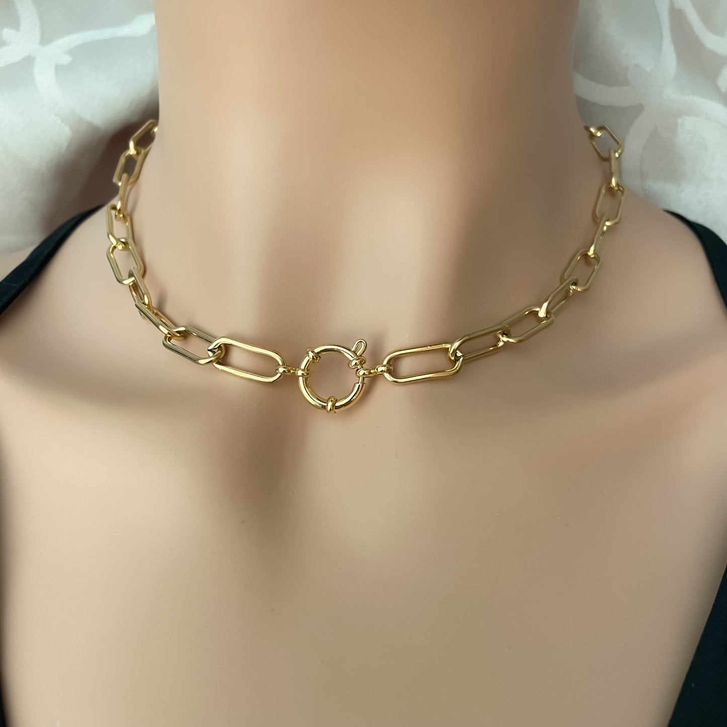 15mm Paperclip & Clasp