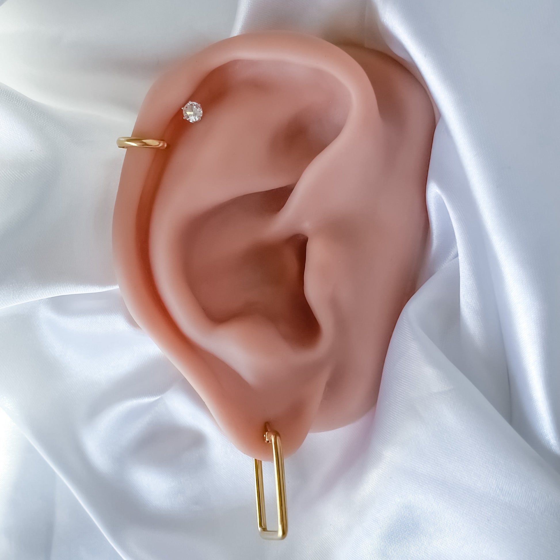 Squared Up Hoops - Krave & Co | Stylish Jewelry and Accessories. Shop our Sale.