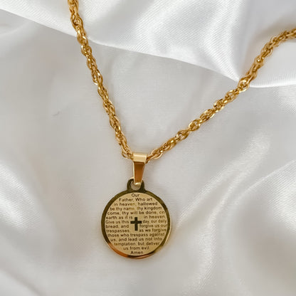 Lordâ€™s Prayer Necklace