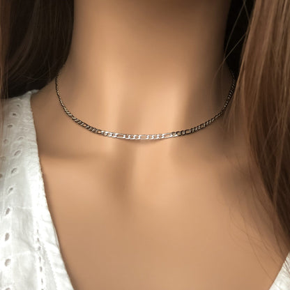 4mm Figaro Necklace