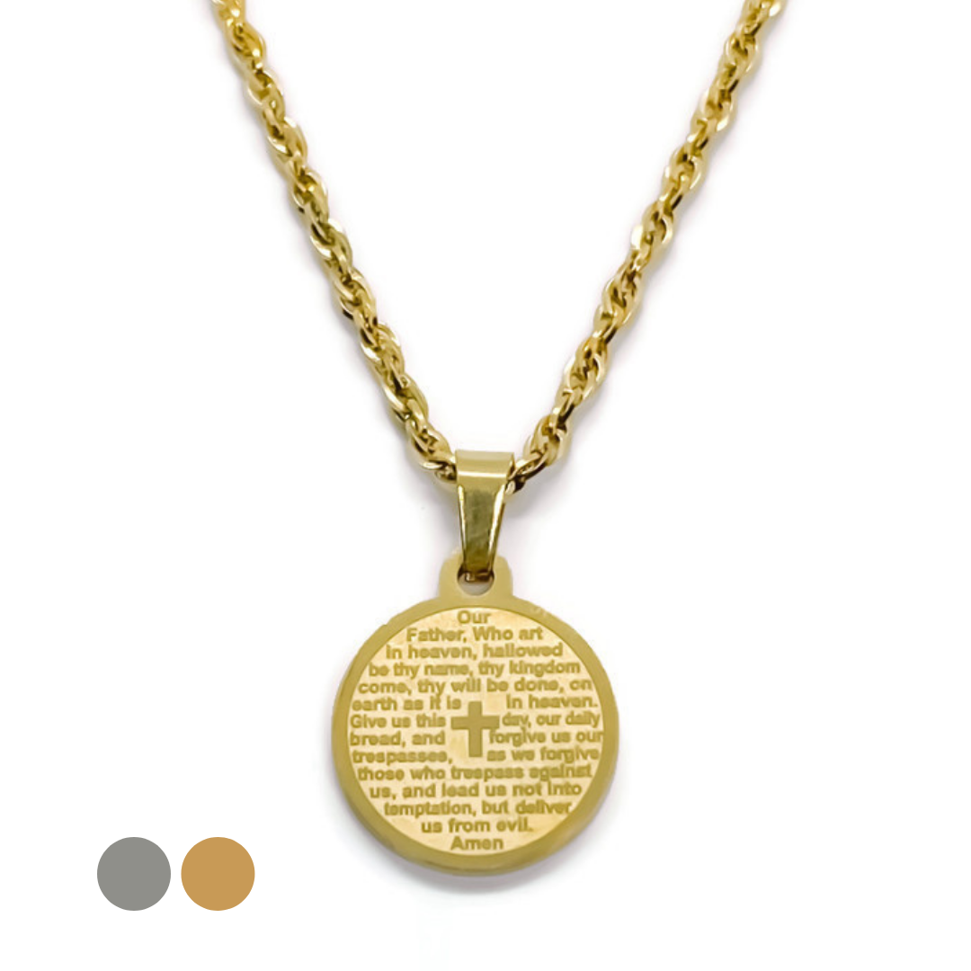 Lordâ€™s Prayer Necklace