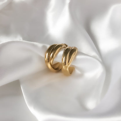 Aryn Half Hoops - Krave & Co | Stylish Jewelry and Accessories. Shop our Sale.