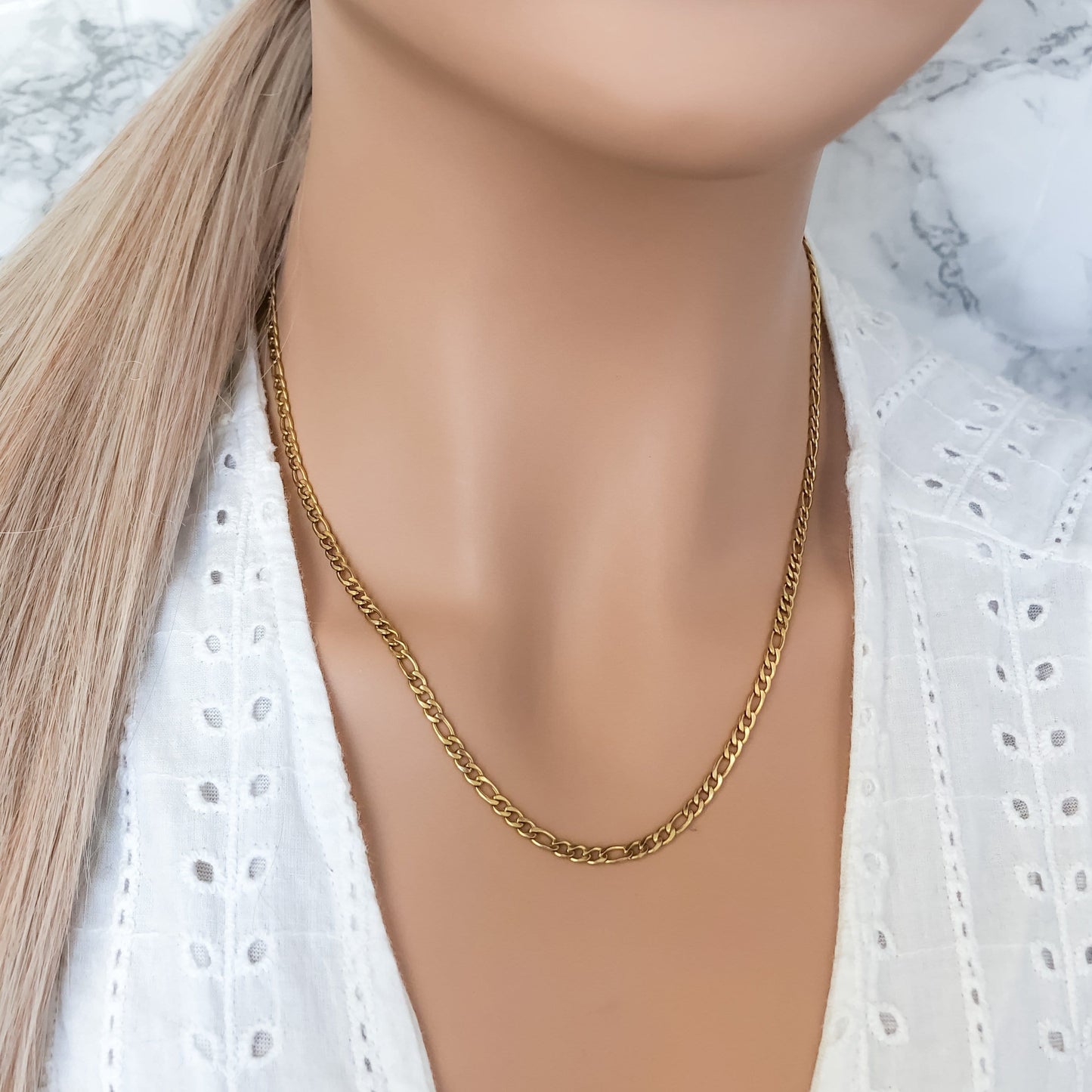 4mm Figaro Chain