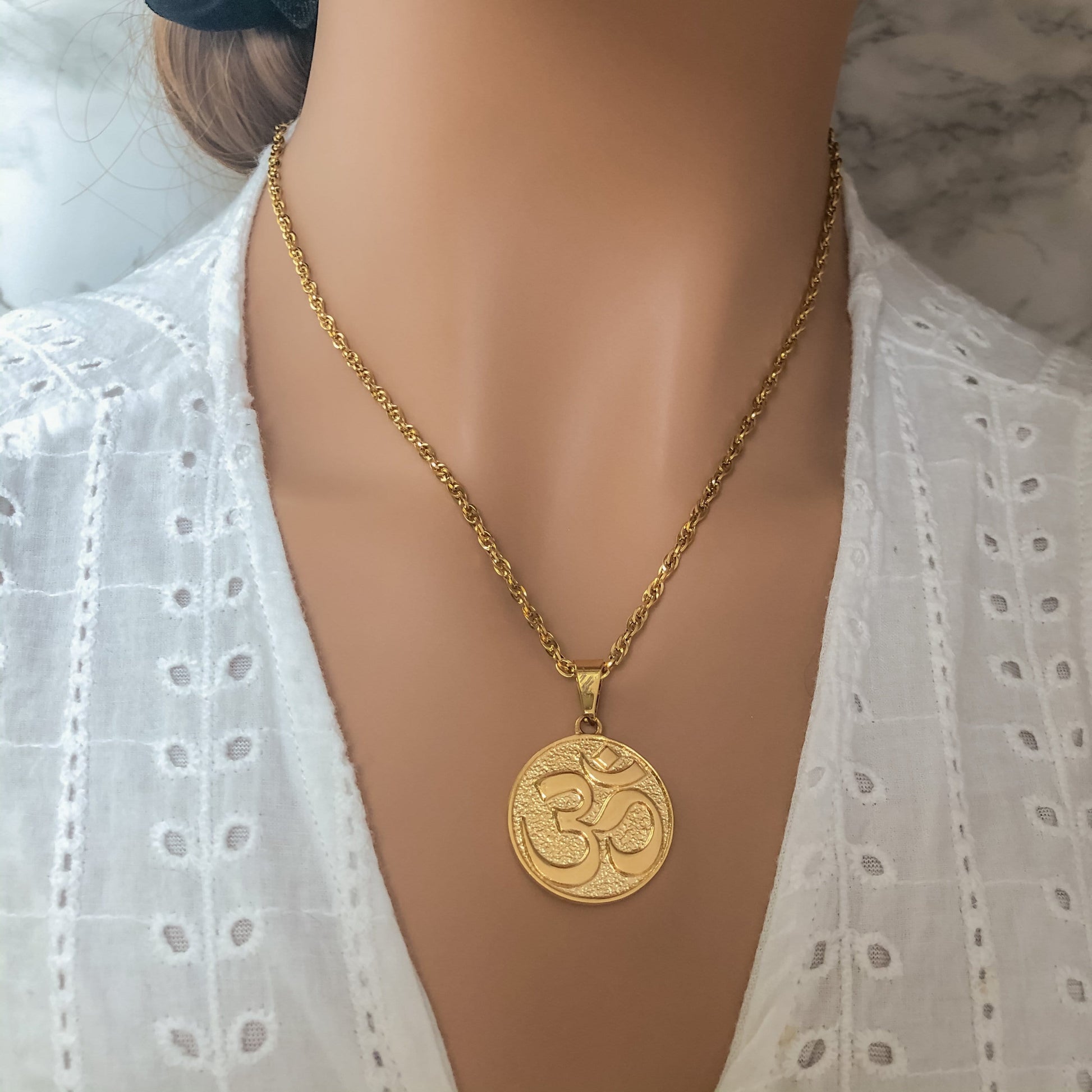 Om Necklace - Krave & Co | Stylish Jewelry and Accessories. Shop our Sale.
