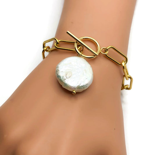 Thea Pearl Bracelet - Krave & Co | Stylish Jewelry and Accessories. Shop our Sale.